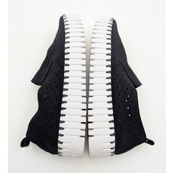 Ilse Jacobsen Hornbæk Tulip Women's Platform Slip-On Shoes Black Size US7 EU37 - Picture 9 of 10